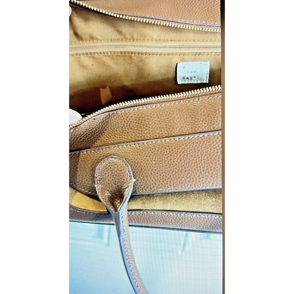 a New Day™ Belted Satchel Handbag - Brown - Picture 5 of 5